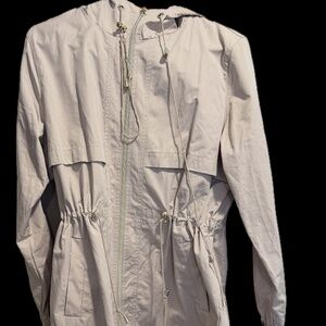 Forever 21 lightweight jacket light grey size medium
